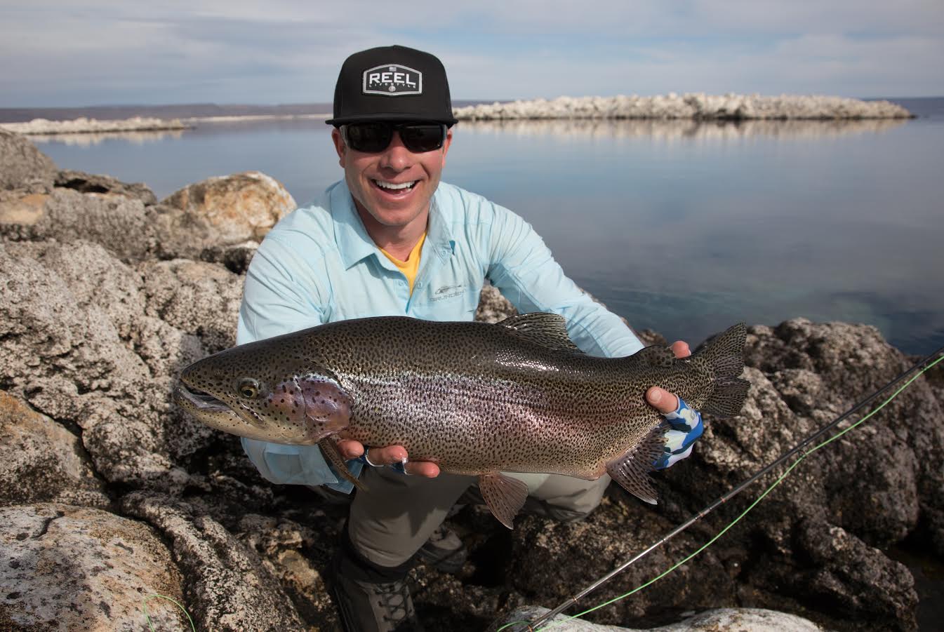 Lake trout. Рыбалка в Аргентине.