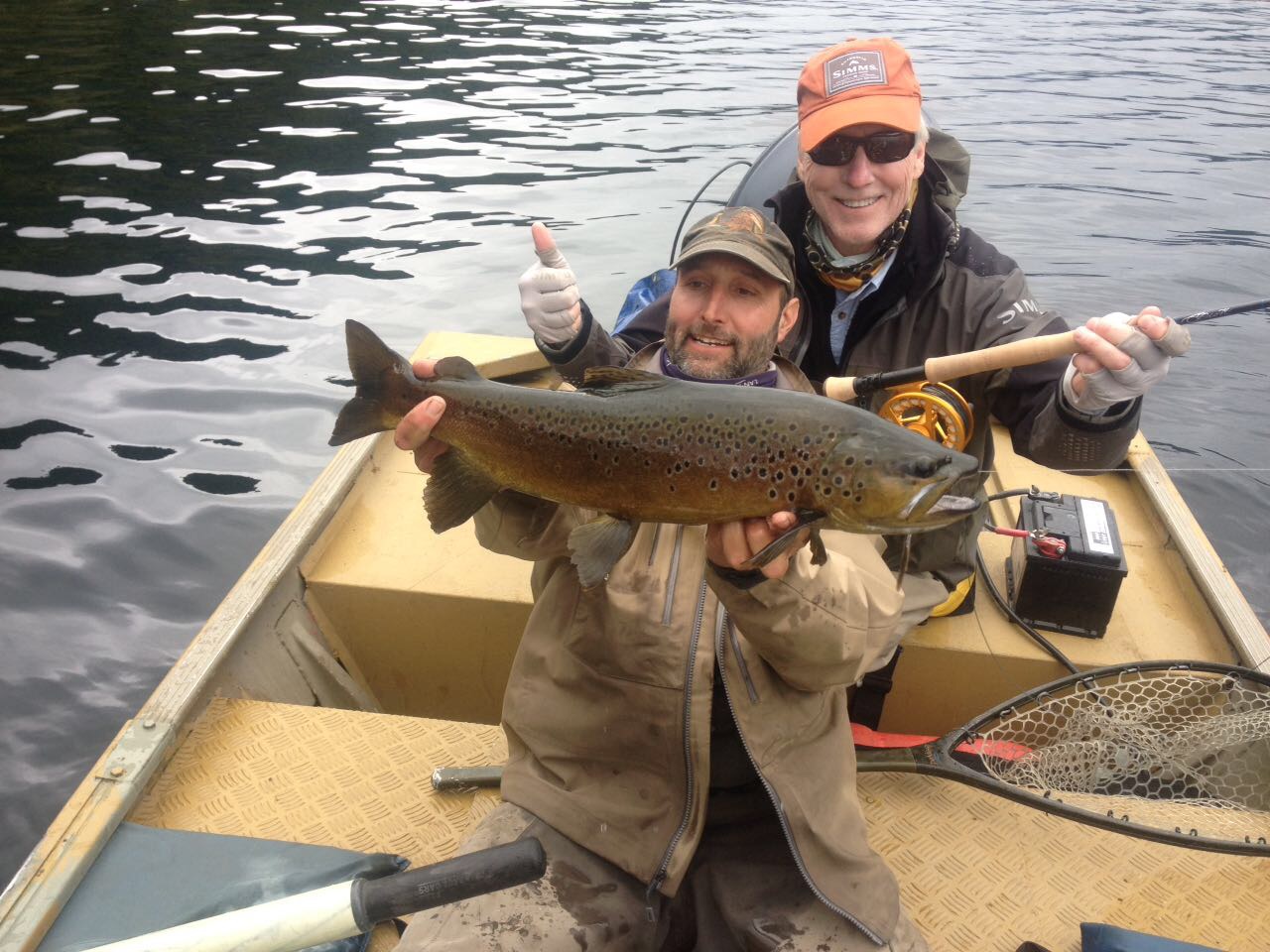 This is the premier dry fly fishing time – mid-summer in Chile.
