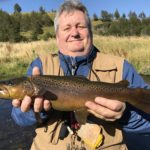 Lower water levels allow fishing in locations, otherwise not fished. Well placed flies annually produce trophy brown trout.