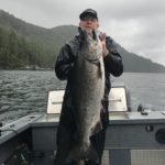 King salmon fishing in British Columbia