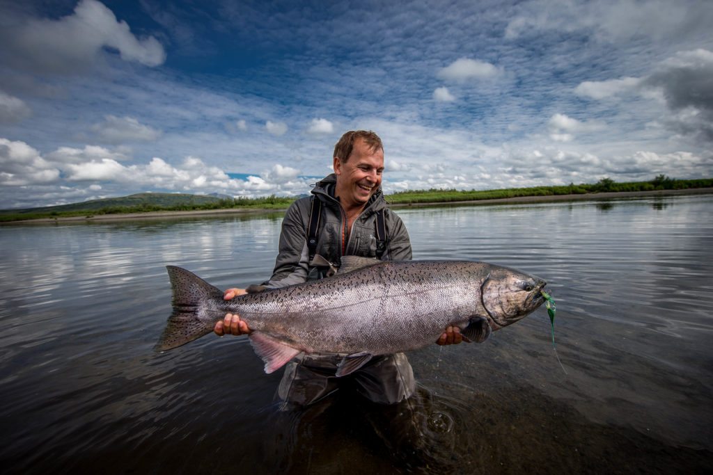 June – July is the best time of year to go to Alaska if you want to target Kings, as this is the height of the spawning migration for most Alaskan rivers and streams.