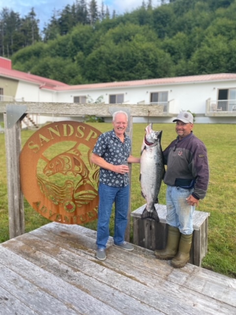 Sandspit Adventures is a premiere outfitter for salmon and halibut fishing in British Columbia.